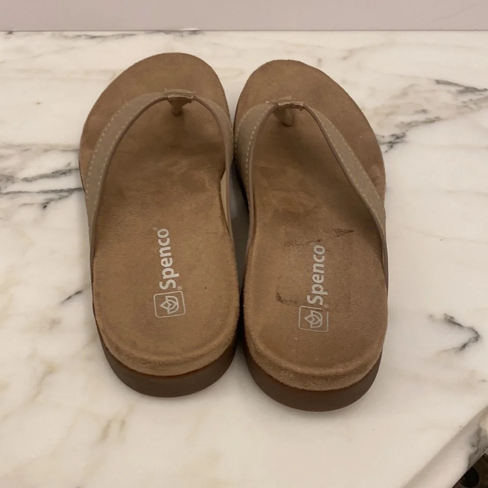 Spenco Women’s Newport Cheetah tan Sandals 5.5d - Picture 3 of 5